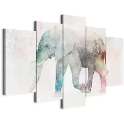 artgeist Leinwandbild 5-teilig, rechteckig, 100x50 cm - Hochwertiges, mehrfarbiges Leinwandbild im 5-teiligen Set auf stabilen Keilrahmen. Ideal zur individuellen Wandgestaltung und für kreative Akzente in jedem Raum.