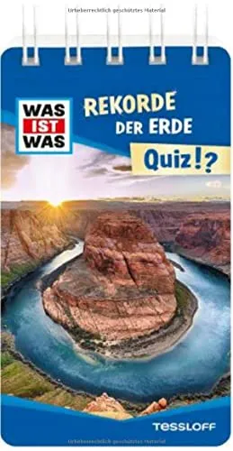 WAS IST WAS Quiz Rekorde der Erde: Über 100 Fragen und Antworten! Mit Spielanleitung und Punktewertung (WAS IST WAS Quizblöcke)