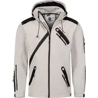 Rock Creek Softshelljacke Hellgrau - Sportliche Softshelljacke von Rock Creek, ideal für aktive Outfits. Schützt zuverlässig vor Wind und Regen und ergänzt Ihren Look perfekt. Modernes Design für jeden Anlass.