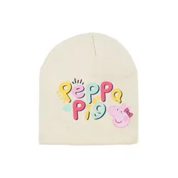 Peppa Pig Beanie Peppa Wutz Kinder Mädchen Winter-Mütze weiß 54