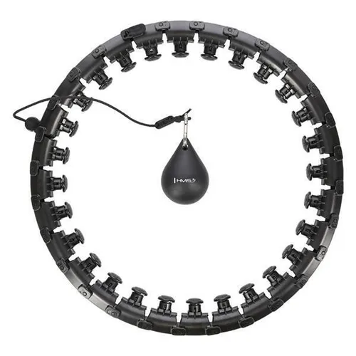 HHW12 PLUS SIZE HULA HOP BLACK mit Gewichten von HMS