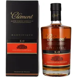 Clément Rhum Vieux Agricole X.O 42% Vol. 0,7l Geschenkbox - Exquisiter Rum aus Martinique, 6 Jahre gereift in Eichenfässern. Ideal für Kenner, perfekt zum pur genießen oder mit Zigarre.