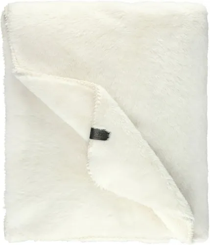 SCHÖNER WOHNEN Plaid Chic, weiß, 140 cm in weiß von SCHÖNER WOHNEN-Kollektion