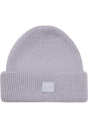 Urban Classics Unisex Mütze Knitted Wool Beanie Lilac one Size