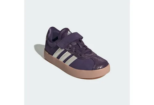 adidas Unisex Kinder VL Court 3.0 Schuhe - Sneaker mit regulärer Passform, aus Leder und Synthetik, ideal für den täglichen Gebrauch und stylische Auftritte.