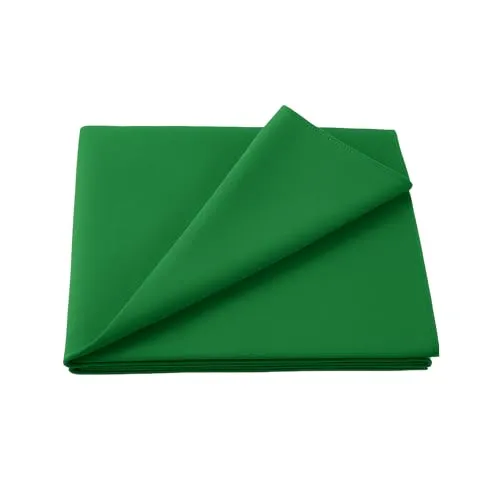 Walimex 16550 Stoffhintergrund 2,85 x 6 m - Chroma Key Grün, 100% Baumwolle, waschbar und ideal für Portraits und High-Key-Aufnahmen