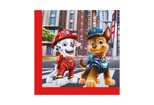 Procos Hängedekoration Servietten Paw Patrol Movie 20Stk/33x33cm FSC