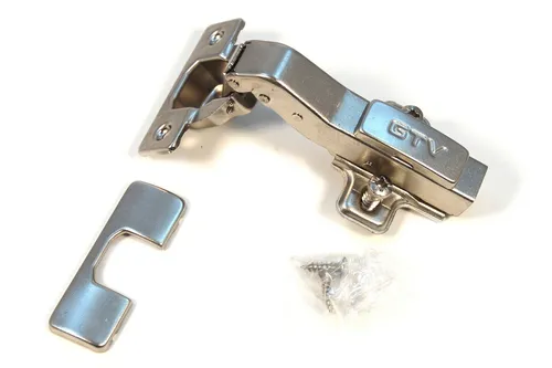 GTV 4 Stück Winkelscharnier HCKT 45⁰ mit integrierter Dämpfung Scharniere