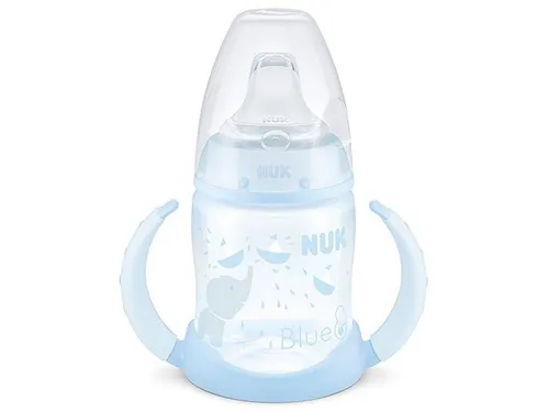 NUK Babyflasche NUK First Choice Trinklernbecher, Trinklernflasche 150ml boy