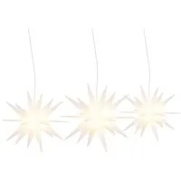 vidaXL Weihnachtssterne 3 STK.