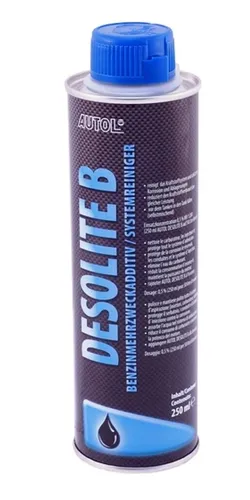 250ml Autol Desolite B Benzinsystemreiniger - Benzin-Zusätze für alle KFZ, effektiver Einspritzsystemreiniger zur dauerhaften Verbesserung der Motorleistung und Kraftstoffeffizienz.