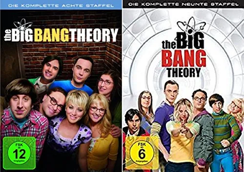 The Big Bang Theory Season / Staffel 8+9 * DVD Set