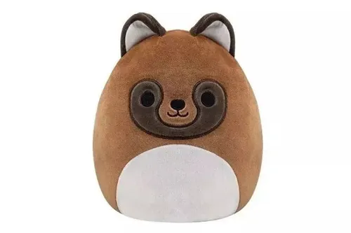 Squishmallows Plüsch Tanuki 20 cm - JAZWARES - Stofftier & Teddybär, weich und knuddelig, perfekt zum Kuscheln und Sammeln für alle Altersgruppen.