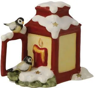 Goebel Figur Neugierige Meisen - Winterwald Weihnachten - Nussknacker Figur mit liebevoller Detailgestaltung, perfekt als Geschenk und inklusive Geschenkverpackung für die festliche Saison.