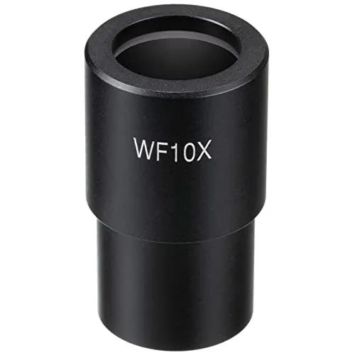 Bresser Weitfeld-Okular WF-Plan 10x - Teleskopokulare mit 10x Vergrößerung, bietet ein geebnetes Bildfeld und hohe Bildqualität, ideal für professionelle Mikroskopie.