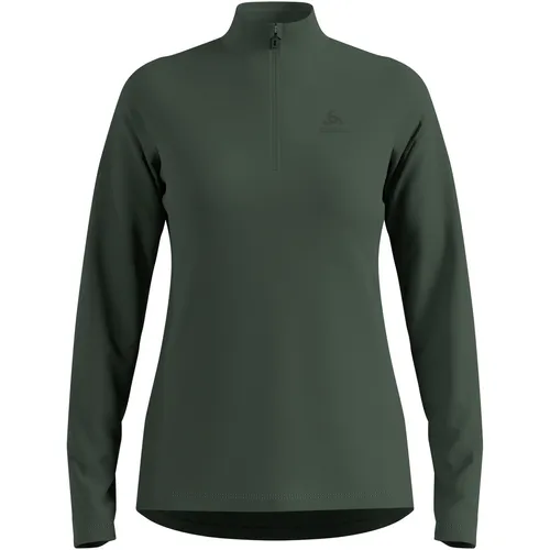 Odlo Longsleeve Pullover ESSENTIAL LIGHT grau|schwarz XS - Leichter Longsleeve Pullover aus 100% Polyester, ideal für Skiaktivitäten. Die sportliche Passform und der modische Farbton machen ihn zum perfekten Begleiter.