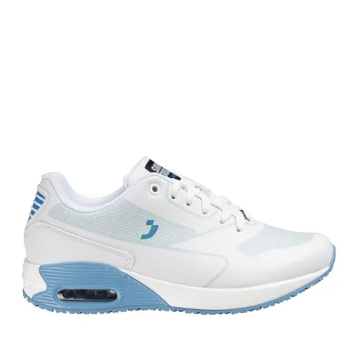Safety-Jogger Oxypas Ela Berufsschuhe O1 ESD, Damen, Gr. 42 - Arbeitsschuhe für Damen mit ESD-Funktion, atmungsaktiv und rutschfester PU/Gummi-Laufsohle für besten Halt in Medizin, Pflege und Gastronomie.