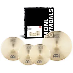 Meinl Cymbals HCS Schlagzeug Beckenset – Leise Üben mit Hihat, Crash und Ride