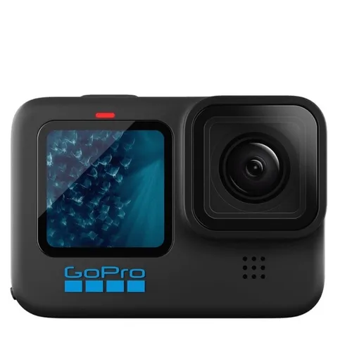 GoPro HERO11 Black - leistungsstarke Actioncam mit 27 MP und 5,3K Videos, Emmy-prämierte Stabilisierung und wasserdicht bis 10m