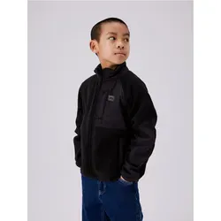 NAME IT Unisex NKNMYLES Fleece Jacket NOOS - Funktionsjacke aus leichtem, warmem Fleece für Kinder, ideal für die neue Saison mit trendigem Look und flauschiger Oberfläche.