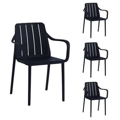 VORTIVO Gartenstühle 4er Set von VORTIVO