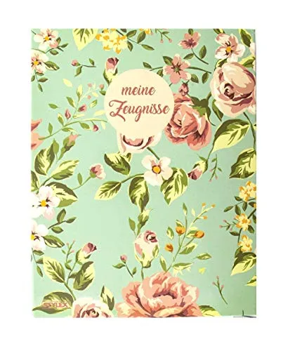 Zeugnismappe mit 20 Hüllen 