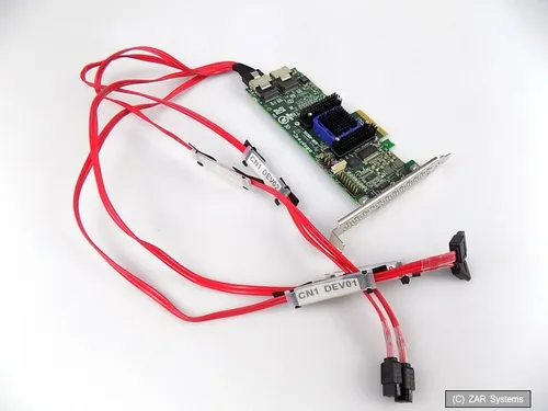 Produktbild Adaptec RAID 6805E ROC Controller 6GBs SAS 2 PCIe 8port intern 1x mSAS-Kabel Kit