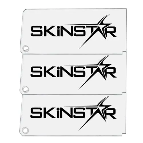 SkinStar Ski Wachs Abziehklinge Plexiklinge 3mm - 3er Set