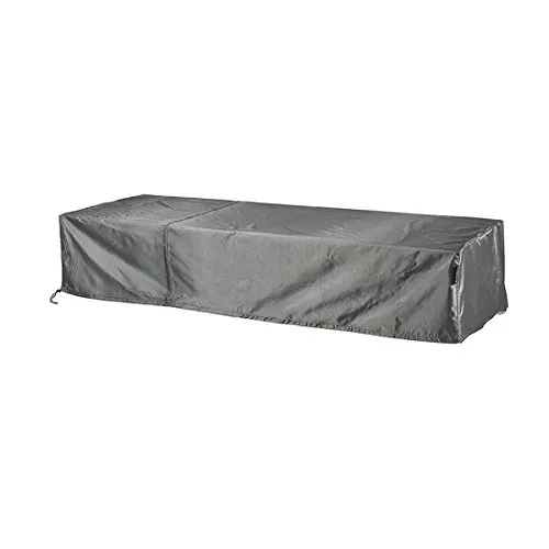 AEROCOVER Atmungsaktive Schutzhülle für Liegen 210x75xH40 cm - Schutzhülle für Gartenmöbel, atmungsaktiv und wasserabweisend, schützt vor Schimmel und verlängert die Lebensdauer Ihrer Liegen.