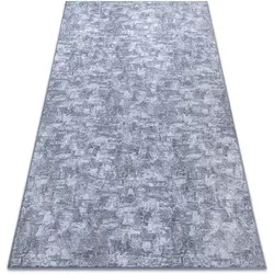 rugsX Läuferboden Grau 100x300 cm - Rechteckiger Teppichläufer aus hochwertigem Textil, ideal für Flure und Wohnräume, verleiht jedem Raum eine stilvolle Note.