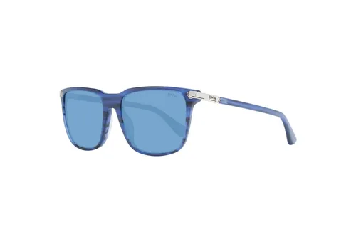 BMW Sonnenbrille BW0037 92V 56 Herren Blau von BMW