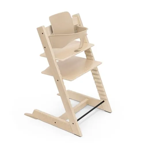 Stokke Hochstuhl Tripp Trapp® mit Baby Set², Natural in beige von Stokke