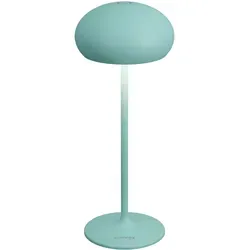 Pebble Akku-Tischleute Retro-Design türkis in türkis von SOMPEX