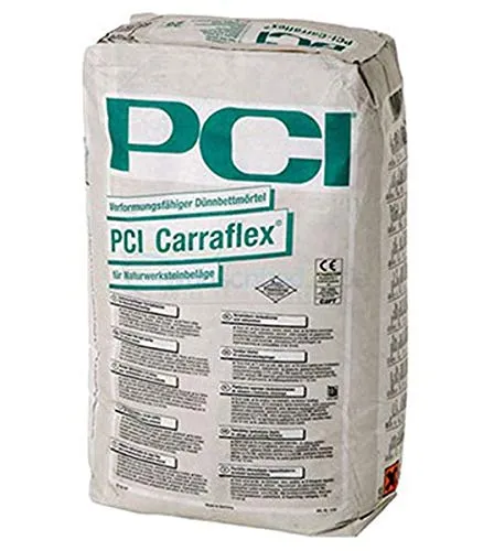 PCI CARRAFLEX Verformfähiger Dünnbettmörtel 25 kg Sack - Innen & Außen - Boden / Wand