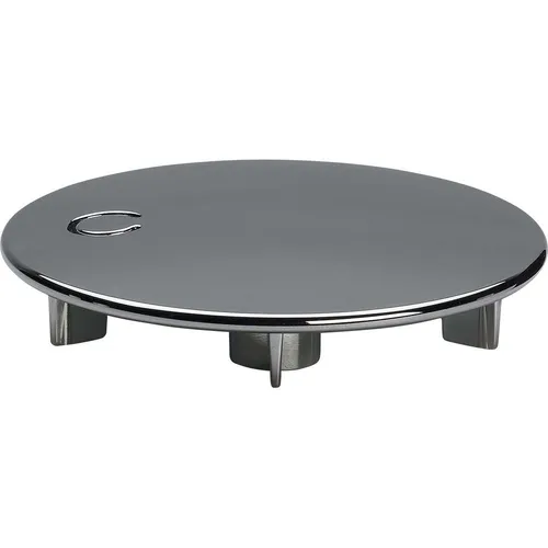 Viega Ablaufabdeckung - Verchromte Designabdeckung für Duschwannen - Duschwannen Zubehör, elegante verchromte Oberfläche sorgt für ein modernes Badezimmer-Design und perfekte Funktionalität.