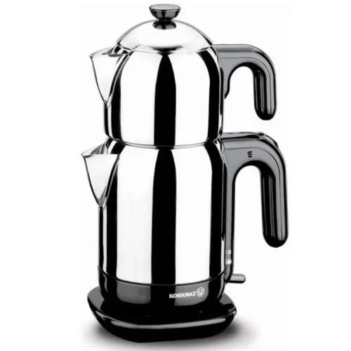 Korkmaz Demtez Teemaschine in schwarz von Korkmaz