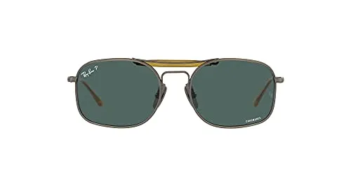 Ray-Ban Herren 0RB8062-92083R-51 Sonnenbrille, Demi Gloss Pewter, Standard