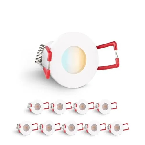 LongLife LED Einbaustrahler Mini 10er Set 3W CCT von LongLife LED