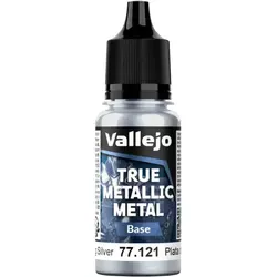 Vallejo True Metallix Metal BASE Sterling Silver 18ml (121)