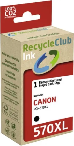 Recycle Club Canon PGi-570XL Black Neu