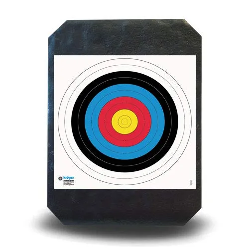 YATE Bogensport Zielscheibe Polimix R 80cm x 60cm 45 lbs für Indoor & Outdoor Waffensport Bogenschießscheibe Training Super leicht, einfaches Pfeile ziehen, sehr langlebig Foamscheibe Schaumscheibe