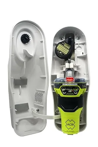 ACR GlobalFix V5 EPIRB AIS – 406 MHz SOS GPS + AIS-Mob-Alarm, RLS, Mobile App, Cat-1-Halterung mit automatischer Auslösung (2851), 121,5 MHz Signal, ohne ABO, Maritime Notfunkbake UK