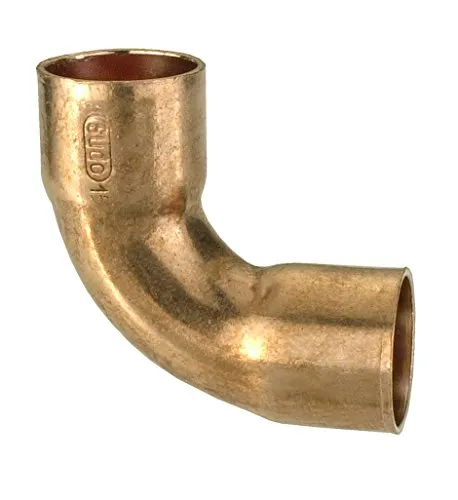 Cornat Löt-Bogen 90 Grad, Kupfer, 2 Muffen, A 15 mm, 10 Stück, 1 Stück, T5602A15