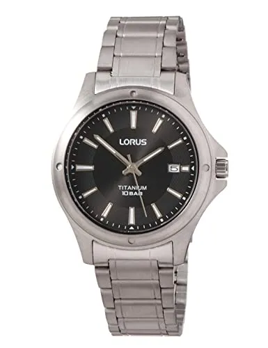 Lorus Watch RG867CX9 - Herren Armbanduhr mit leichtem Titan-Gehäuse, wasserdicht bis 100m und mit Luminous-Leuchtbeschichtung für optimale Ablesbarkeit im Dunkeln.