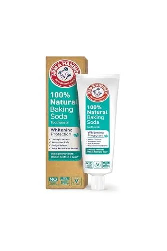 Arm & Hammer 100% natürliches Backpulver, Whitening Protection Zahnpasta, 75 ml