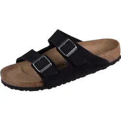 Birkenstock Arizona Sandalen, Schwarz - Größe 44 - Hochwertige Sandalen aus Naturleder für optimalen Tragekomfort. Ideal für warme Sommertage. Zeitloses Design in Schwarz.