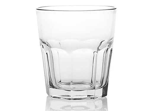 Whiskyglas Pasabahce CASABLANCA 12-er Set - 12 stilvolle Whiskygläser mit 355 ml Füllmenge, perfekt für gesellige Abende oder besondere Anlässe.