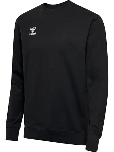 hummel Sweatshirt Hmlgo für Erwachsene - Hochwertiges Sweatshirt aus Naturfaser mit stilvoller Stickerei, ideal für komfortable Freizeitoutfits.