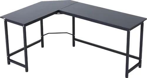 Vinsetto L-förmiger Schreibtisch in schwarz von Vinsetto