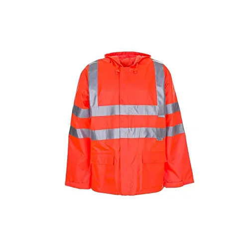 Regenjacke 2061 warnorange, Größe XL in orange von Planam